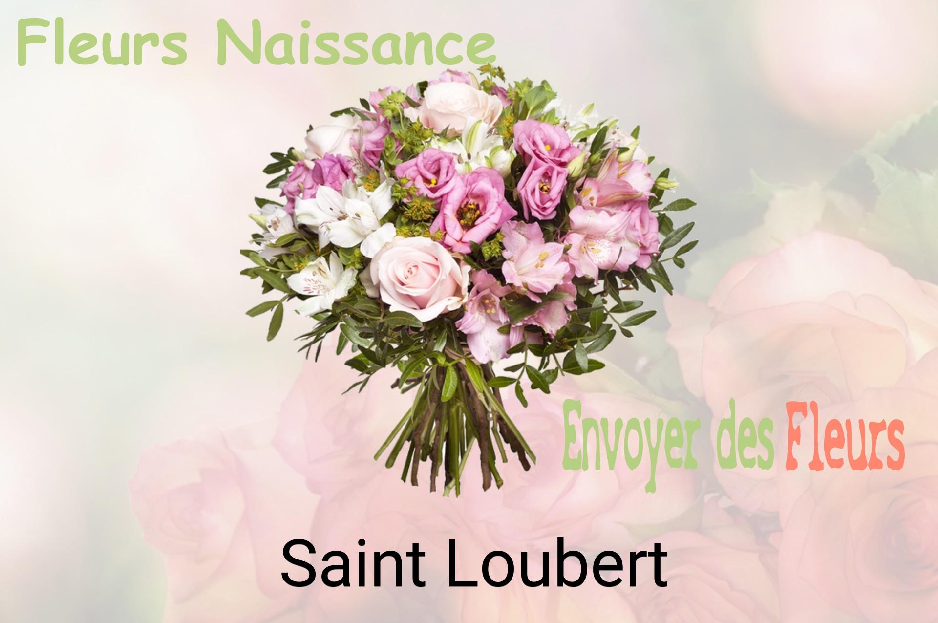 Bouquet de fleurs de naissance livré à Saint-Loubert